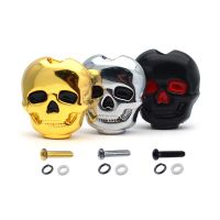 Multi Color 12pcs Plastic Skull Head Shape Guitar Tuning Peg Tuner Machine Head Replacement Button knob Handle