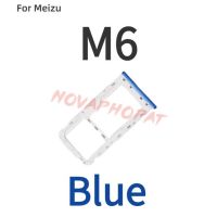 Novaphopat สำหรับ Meizu M5s การ์ด M612ที่ใส่ถาดช่องเสียบไมโคร Sd การติดตามอะไหล่อะแดปเตอร์เต้าเสียบ