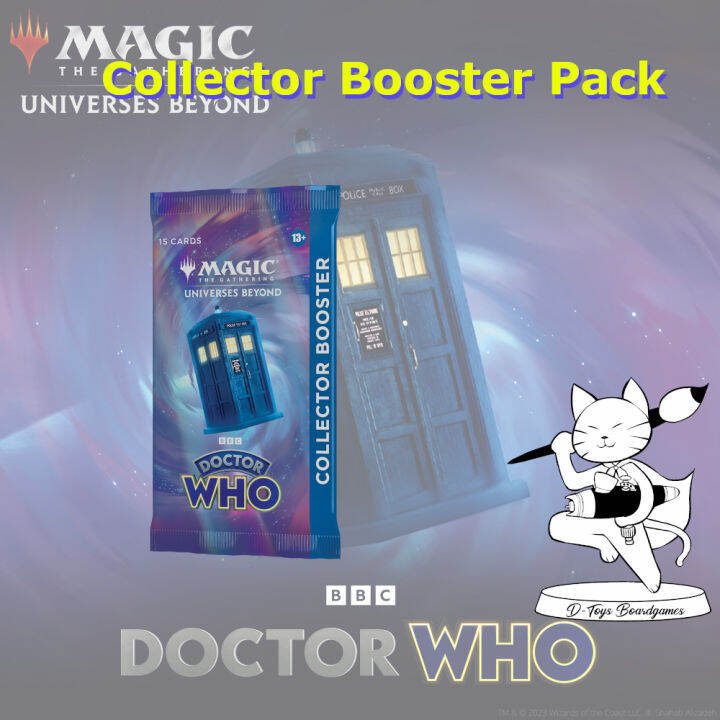 Magic the gathering mtg doctor who collector booster pack lazada co th