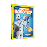 Original English National Geographic kids everything robotics popular science picture book of National Geographic robots childrens natural Encyclopedia