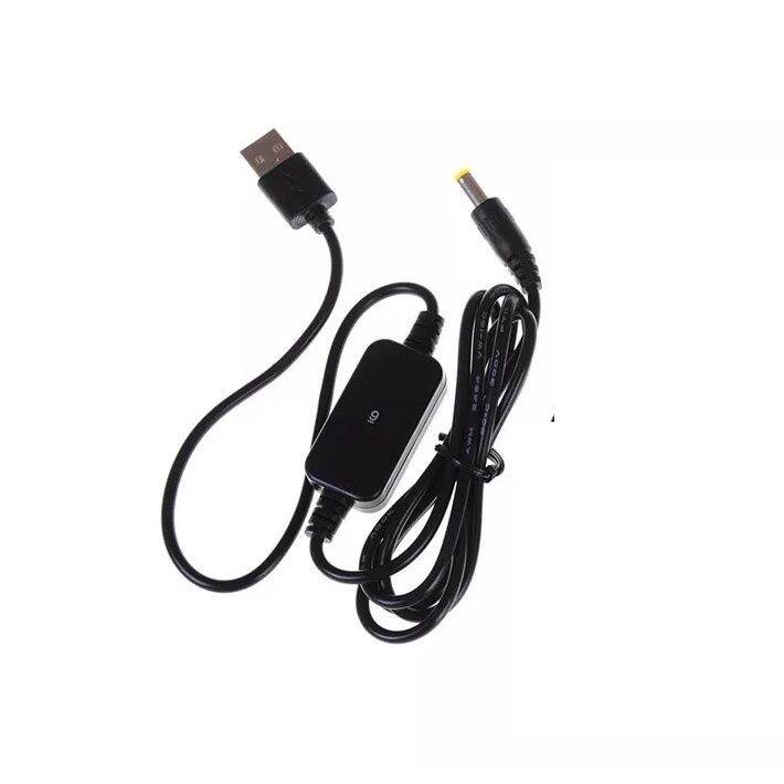 สายแปลง-usb-dc-dc-converter-cable-5v-to-9v-dc-jack-5-5mmx2-1mm-step-up-power-module-intl