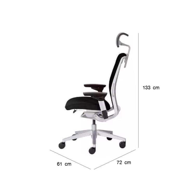 modernform-เก้าอี้-steelcase-ergonomic-รุ่น-think-v2-platinum-พนักพิงศรีษะหุ้มผ้าสีดำ-เก้าอี้เพื่อสุขภาพ-เก้าอี้ผู้บริหาร-เก้าอี้สำนักงาน-เก้าอี้ทำงาน