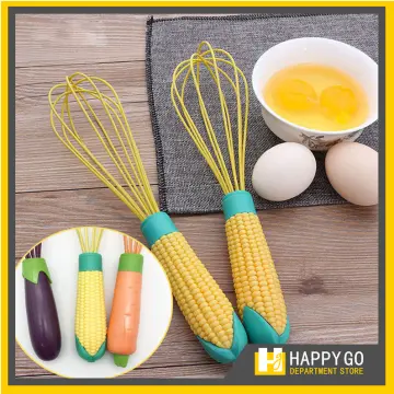 Walfos Silicone Whisk Stainless Steel Wire Whisk - Heat Resistant Kitchen  Whisks For Non-Stick Egg Foamer Stirrer Kitchen Tool