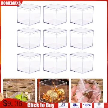 Square Storage Cube Small Candy Box, Clear Acrylic Shelf Storage Container  with Lid - China Acrylic Box and Acrylic Display price