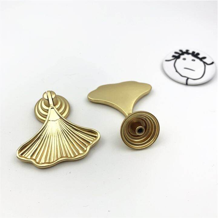 lch-nordic-style-gingko-leaf-pull-brushed-brass-color-gold-cabinet-knob-door-furniture-handles