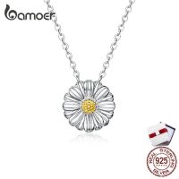 BAMOER Daisy Necklace 925 Silver SCN370