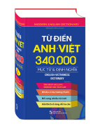 Sách - Từ điển Anh Việt 340.000 mục từ và định nghĩa cứng