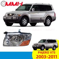 Mitsubishi Pajero montero headlamp V73 V75 V77 2003-2011 Montero 2000 ไฟหน้าสำหรับ ไฟหน้า โคมไฟหน้า ไฟหน้า​โปรเจค​เตอร์​ โคมไฟหรถยนต์ เลนส์กระจก headlamp headlight front light lens