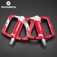 ROCKBROS Mtb เหยียบสำหรับจักรยานอลูมิเนียมอัลลอยด์เหยียบจักรยานแบริ่ง Pedales ลื่นแหลมเหยียบจักรยานอุปกรณ์จักรยาน