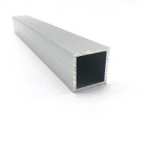 25mm*25mm*2mm square tube aluminum alloy hollow pipe rectangle straight duct vessel 100/200/300/400/500/550mm length Industrial Supplies