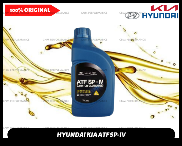 04500-00115 Hyundai KIA ATF SP-IV Automatic Gear Oil 1 Liter | Lazada