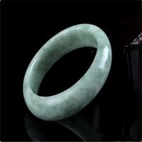 【YF】◑﹍  Real Grade A Bangle Healing Jewelry Chinese Jades Stone Bangles Jadeite Girlfriend Mom Gifts