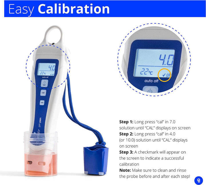 bluelab-penph-ph-pen-digital-meter-for-water-with-easy-two-point-calibration-and-double-junction-probe-test-kit-for-hydroponic-system-and-indoor-plant-grow-white