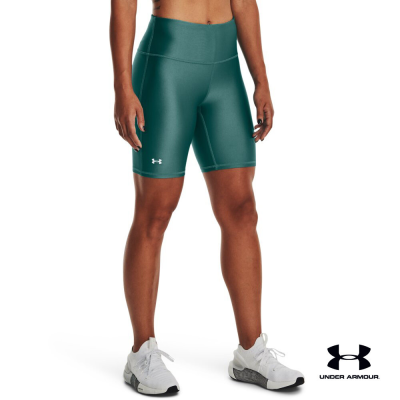 Under Armour UA Womens HeatGear® Armour Bike Shorts อันเดอร์ อาร์เมอร์ กางเกงออกกำลังกายสำหรับเทรนนิ่ง สำหรับผู้หญิง