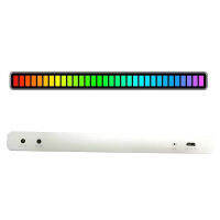 Niahode 32 LED RGB ภายในรถ USB บรรยากาศ Light Strip Music Rhythm Lamp Bar