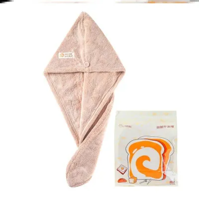 MUJI High-quality Thickening  Fairy Hair Drying Cap Womens Thick Super Absorbent Quick-drying Shower Cap No Blowing Towel