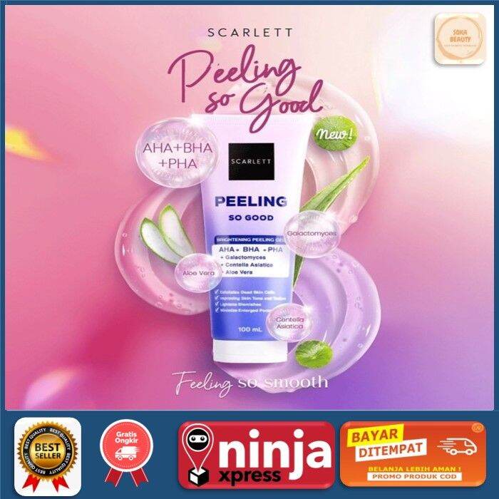SCARLETT Whitening Peeling So Good Indonesia / Brightening Peeling Gel ...
