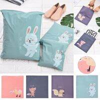 1pc Waterproofing Cartoon Animals Printed Storage Bags Baby Clothing Kids Toys Organizer Drawstring Cosmetic Candy Bags