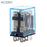 【❂Hot On Sale❂】 zhichui1714470 รีเลย์ขดลวด10a ไฟฟ้า220V Dc 12V 24V สวิตช์รีเลย์แม่เหล็กไฟฟ้าขนาดเล็กรถยนต์8pin โมดูล Omron