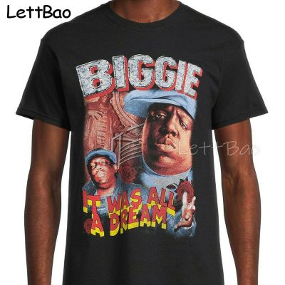 Biggie Smalls Notorious Big Tshirt Men Graphic T Shirts Hop Punk Tee Shirt 100% Cotton Gildan