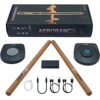 Aeroband Pocketdrum 2 Plus ชุุดกลองอากาศไฟฟ้าไม้กลองอากาศ,กลองลมพร้อมไม้ตีกลอง,คันเหยียบ,บลูทูธ