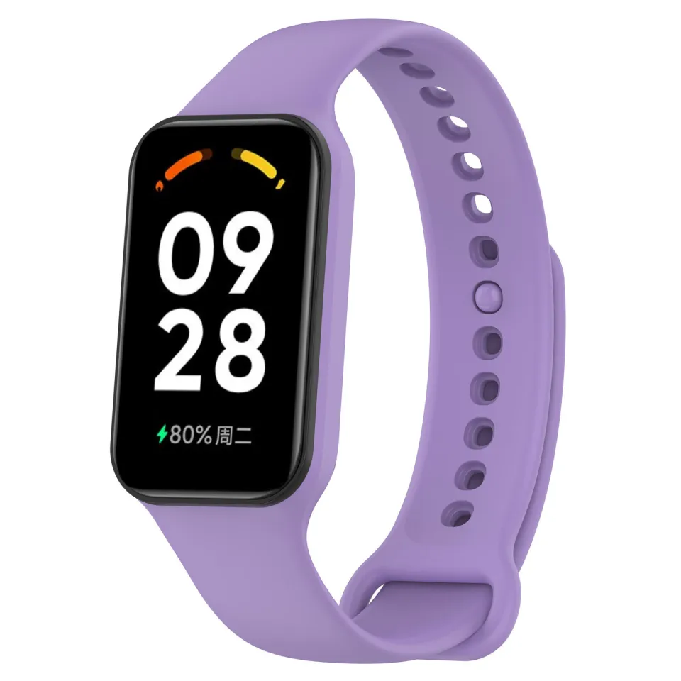 New Silicone Strap For Xiaomi Redmi Smart Band 2 Replacement Belt W