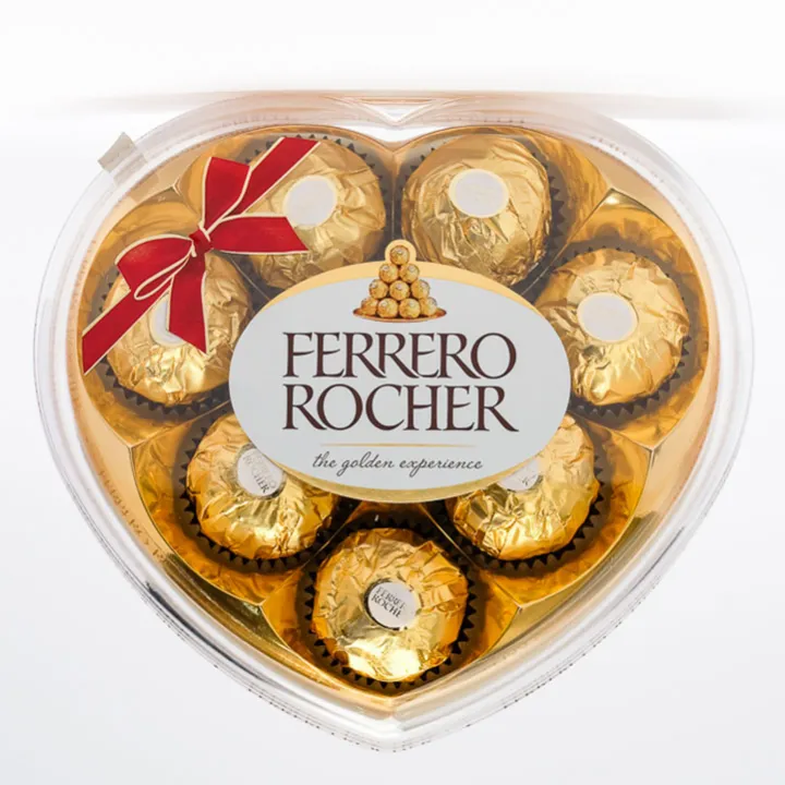 Ferrero Rocher T8 Plastic Heart Box 100g Lazada Ph 6895