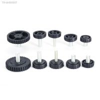 ஐ 5pc or 10pc Adjusting Furniture Feet Leveling Pad Screw M6/M8 Floor Protector Table Leg Bolt Chair Pad Cabinet Glide Dia 24-50mm