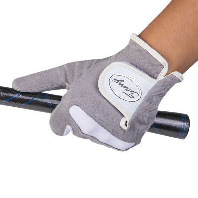 TTYGJ (มือซ้าย) One Piece Golf Club Glove Fiber Cloth Non-Slip Soft Breathable Golf Gloves 23-27 Size Sports Golf Club Accessories Equipment