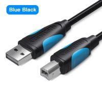 Vention Usb สาย Usb เครื่องพิมพ์ B ตัวผู้กับ Usb ตัวผู้สายเครื่องพิมพ์ดีเอซียูเอสบี Epson Hp Zjiang ขนาด2.0สายเคเบิลสำหรับ Canon