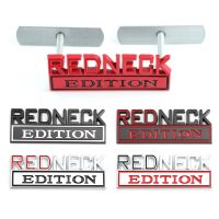 Car Sticker Redneck Edition Badge Emblem Hood Grille For Subaru Honda Jeep Ford Nissan Lexus Peugeot Lada Mazda Renault Buick