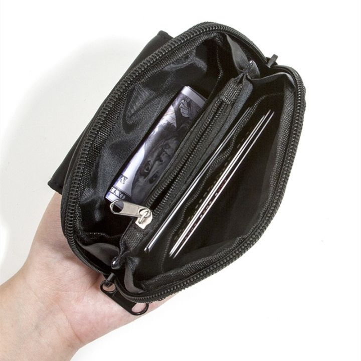 กระเป๋าสตางค์-กระเป๋าใส่เหรียญ-ใส่บัตร-ขนาดเล็ก-สีดํา-สําหรับทุกเพศ-5211042