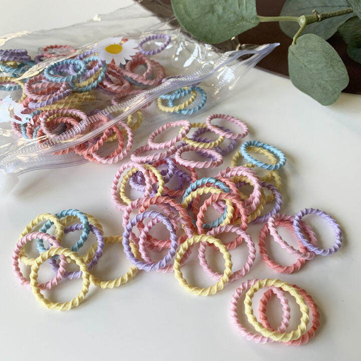 Elastic Hair Rubber Band Handmade Stretch Hair Ring Girls Sweet Hair  Accessories | eBay