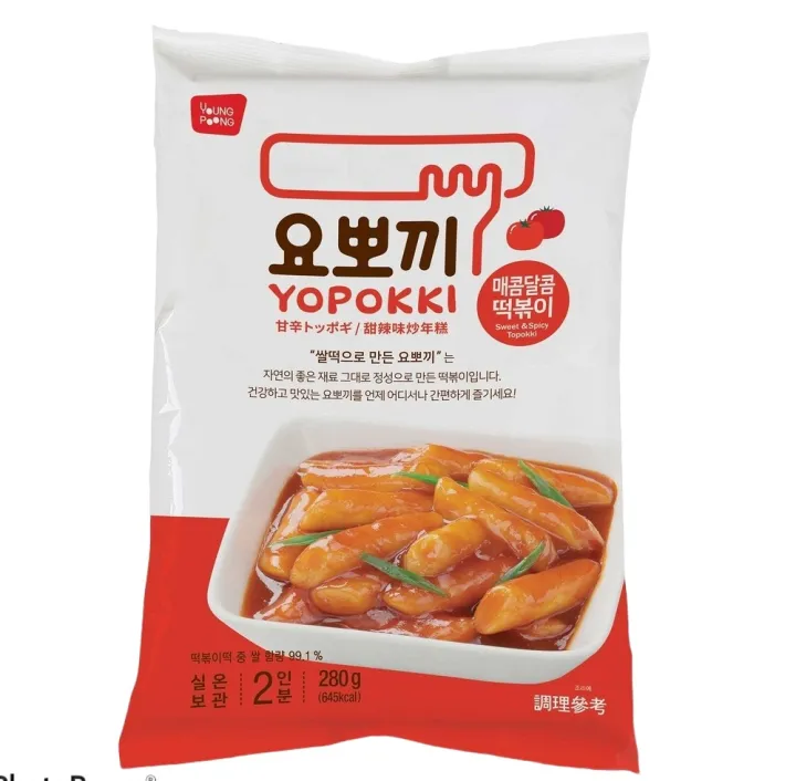 Yopokki Sweet & Spicy Topokki Cheese Rapokki Jjajang Topokki 240g