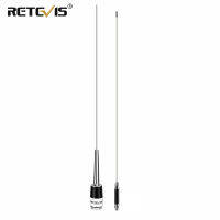 Retevis MA08 Omni-Directional มือถือรถเสาอากาศเครื่องส่งรับวิทยุ VHF 136-174เมกะเฮิร์ตซ์50วัตต์2.15dBi ที่มี PL259SL16-J M เชื่อมต่อ