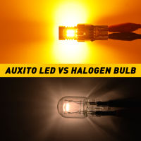 AUXITO Car WY21W LED No Hyper Flash Amber Yellow 24SMD 3020 LED T20 W21W 1156 BA15S 7440 1157 3157 LED Bulbs Turn Signal Lights