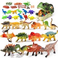 Action FiguresZZOOI Children Simulation Dinosaur World Toy For Boy Jurassic Models Action Figures PVC Tyrannosaurus Animals Park Kids 3 Years Gift Action Figures