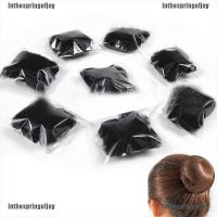 Inthespringofjoy✿ 5PCs Women Ballet Dance Skating Snoods Hair Net Bun Cover Black Nylon Material