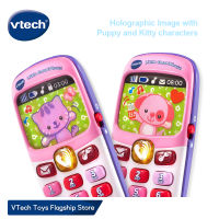 VTech （Pink Color)  Little Smart Phone Baby Phone Toys Early Learning Toys Baby Toys Boys Girls 6 months 9 months 12 months 6-36 months