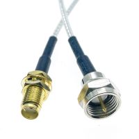 Cable RG316 F Male to SMA female Jack Bulkhead 50 Ohm RF Coax Extension Cable Pigtail Coaxial Jumper Cord Wholesales