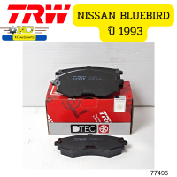 ผ้าดิสเบรคหน้า ATEC NISSAN NEO N16,Bluebird(ปี1993),200SX 1.8 GDB765 TRW *89321/*77496