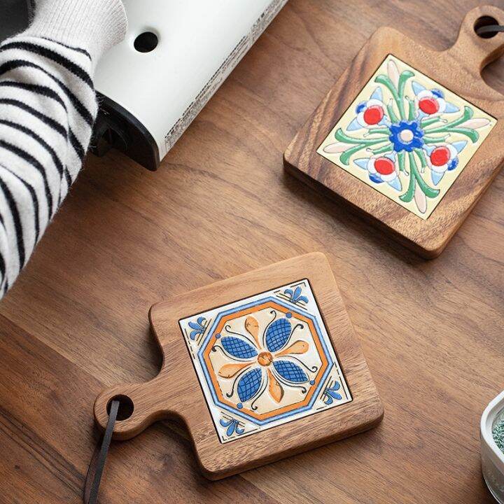 acacia-wood-tiles-pot-mat-anti-scalding-plate-mat-drink-coasters-wooden-trivet-frame-for-hot-tea-pots-and-pans-pad-holders