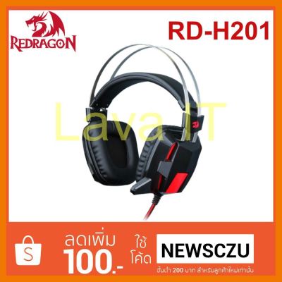 สินค้าขายดี!!! HEADSET (หูฟัง) REDRAGON GAMER รุ่น RD-H201 (BLACK) ที่ชาร์จ แท็บเล็ต ไร้สาย เสียง หูฟัง เคส ลำโพง Wireless Bluetooth โทรศัพท์ USB ปลั๊ก เมาท์ HDMI สายคอมพิวเตอร์