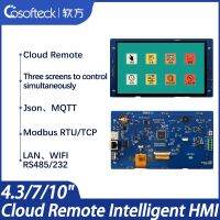 Cosofteck-C010AL 10นิ้ว1024*600 HMI สมาร์ทสัมผัส-All-In-One หน้าจอแท็บเล็ตแบบอนุกรม MQTT TTL RS485 RS232