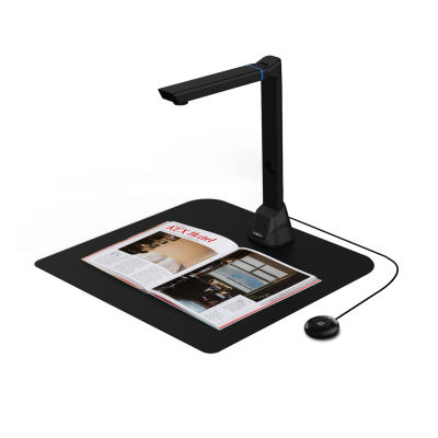 keykits- VIISAN VK16 Book &amp; Document Camera Scanner with Multi-Language OCR 16 Mega-Pixel Auto-Flattening Foldable &amp; Portable Scanner Capture Size A3 for Office &amp; Teacher Compatible with Windows and MAC