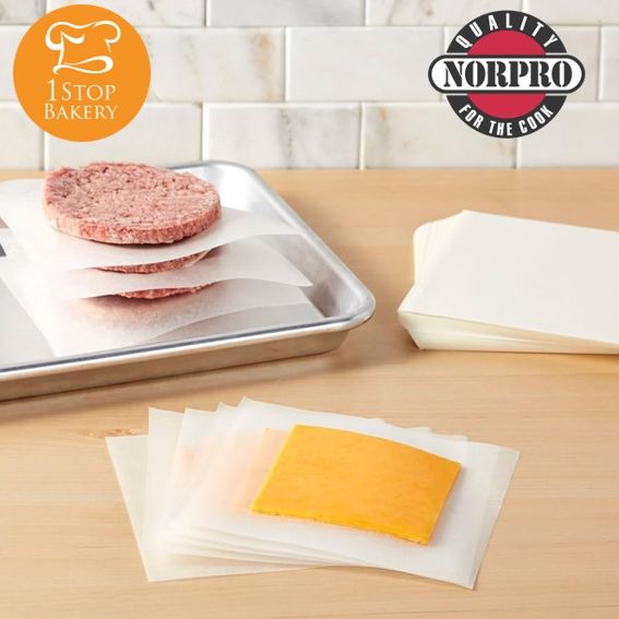 norpro-3404-wax-paper-square-6-inch-250-pcs-กระดาษไขทรงเหลี่ยม-6-นิ้ว-250-ชิ้น