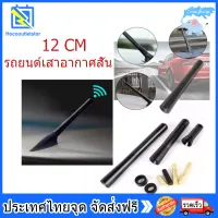 12cm รถยนต์เสาอากาศสั้น เสาอากาศวิทยุ AM &amp; amp; FM ใช้กับ Toyota ,Honda ,Nissan ,Mazda ,Suzuki, Ford Car Carbon Fiber เสาอากาศสั้น