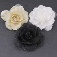 【YF】 Fabric Flowers Brooches Shirt Lapel Pins Wedding Brooch Corsage Badge Clothing Accessory