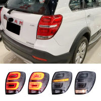 ไฟท้าย Led ด้านหลังสำหรับ Chevrolet Captiva 2ชิ้นโคมไฟหยุดเบรก2008-2015เตือนด้านข้างเลี้ยวสัญญาณไฟอุปกรณ์เสริมรถยนต์