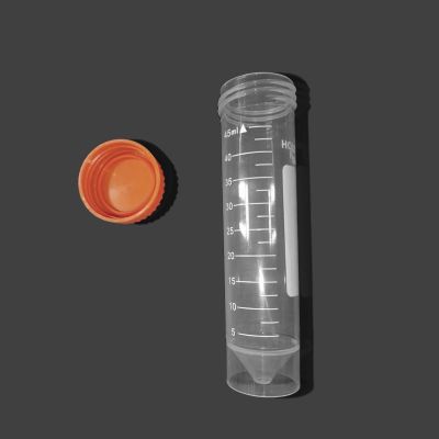 【YF】㍿☈  25Pcs 50ml Cryopreservation Tube Plastic reagent bottle Centrifuge Test with Scale Free-standing